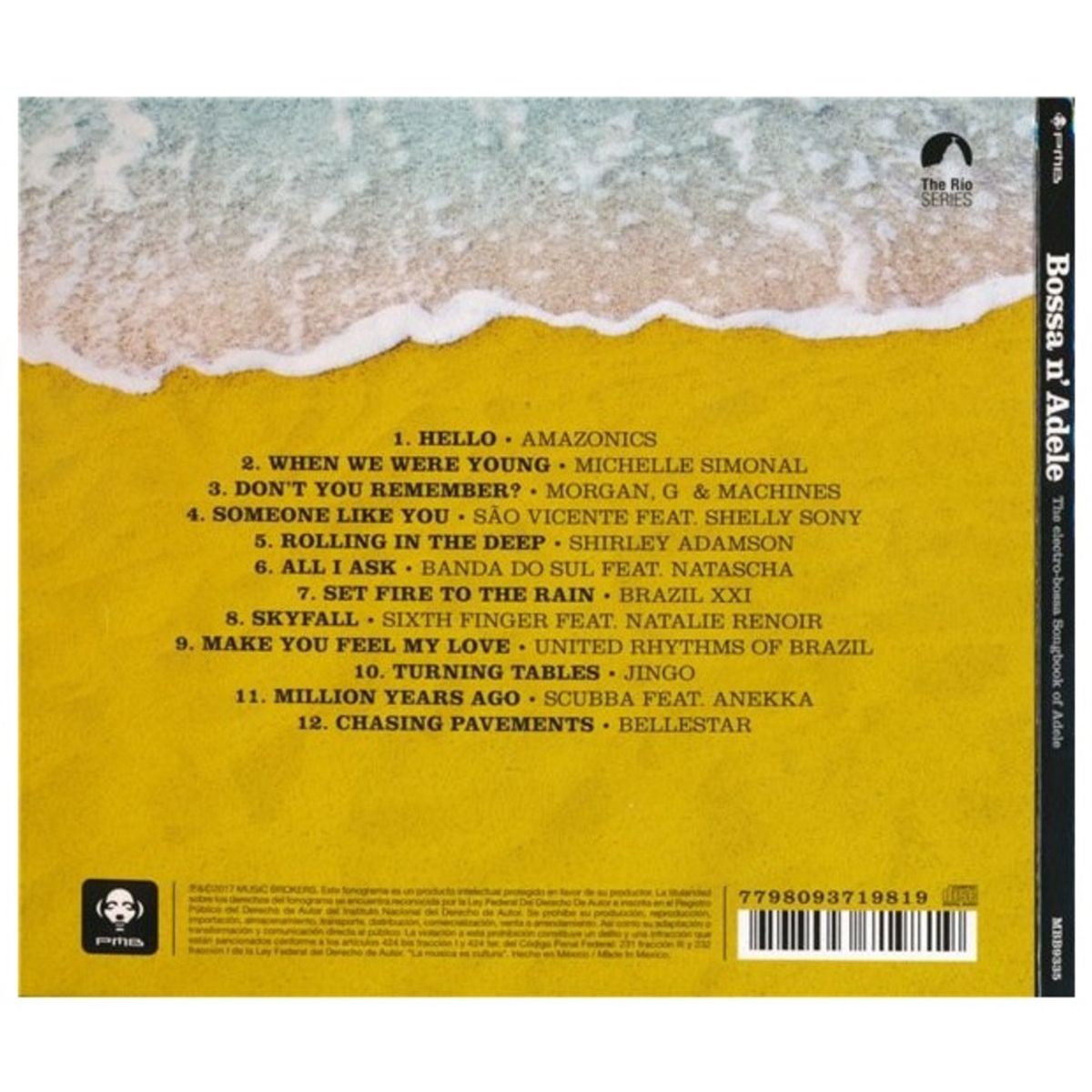 HITWAY MUSIC - BOSSA N' ADELE - VARIOUS ARTIST - CD HITWAY MUSIC