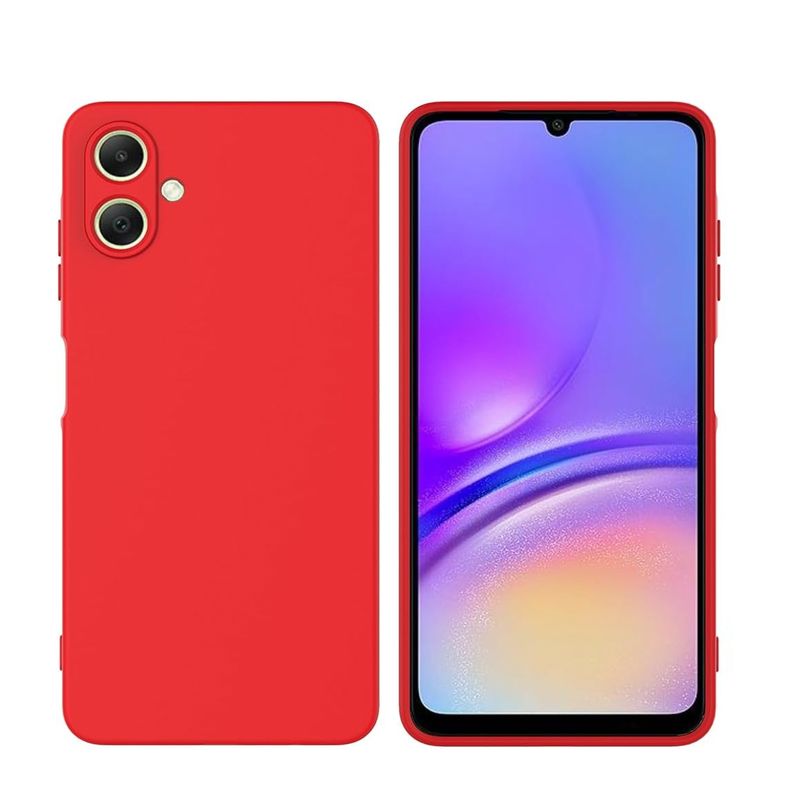 JOIGO - Carcasa Para Samsung A06 Goma Rojo