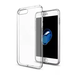 GENERICO - Carcasa Transparente de Silicona Gel para iPhone 7 Plus