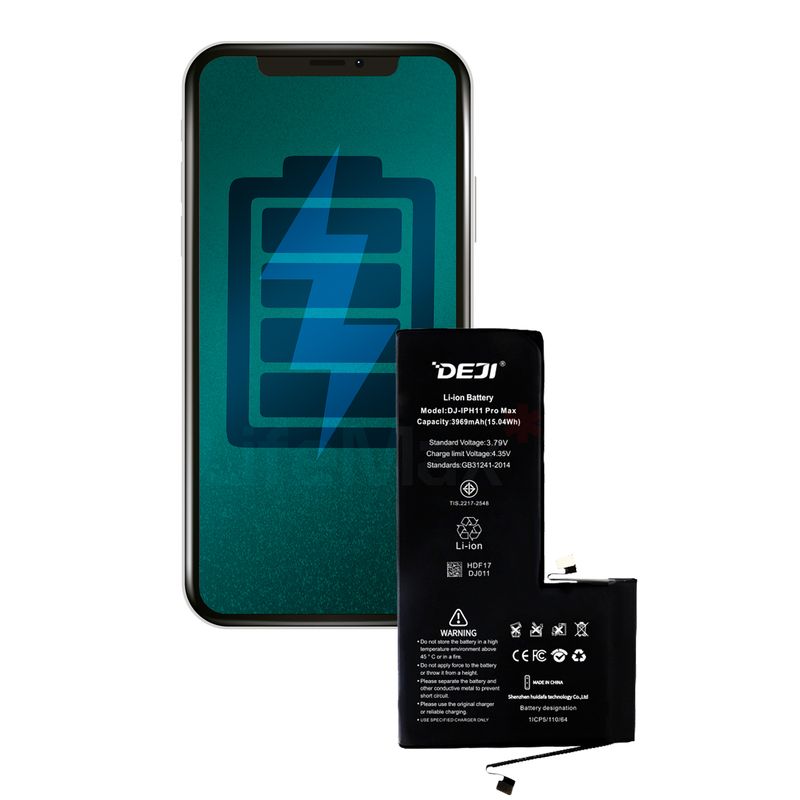 GENERICO - Bateria Compatible con Iphone 11 Pro Max DEJI Capacidad 3969mAh