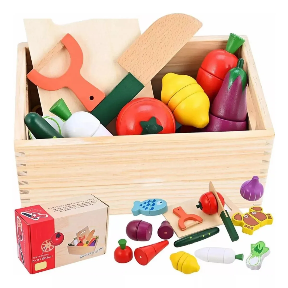 GENERICO - Caja didactico velcro vedura