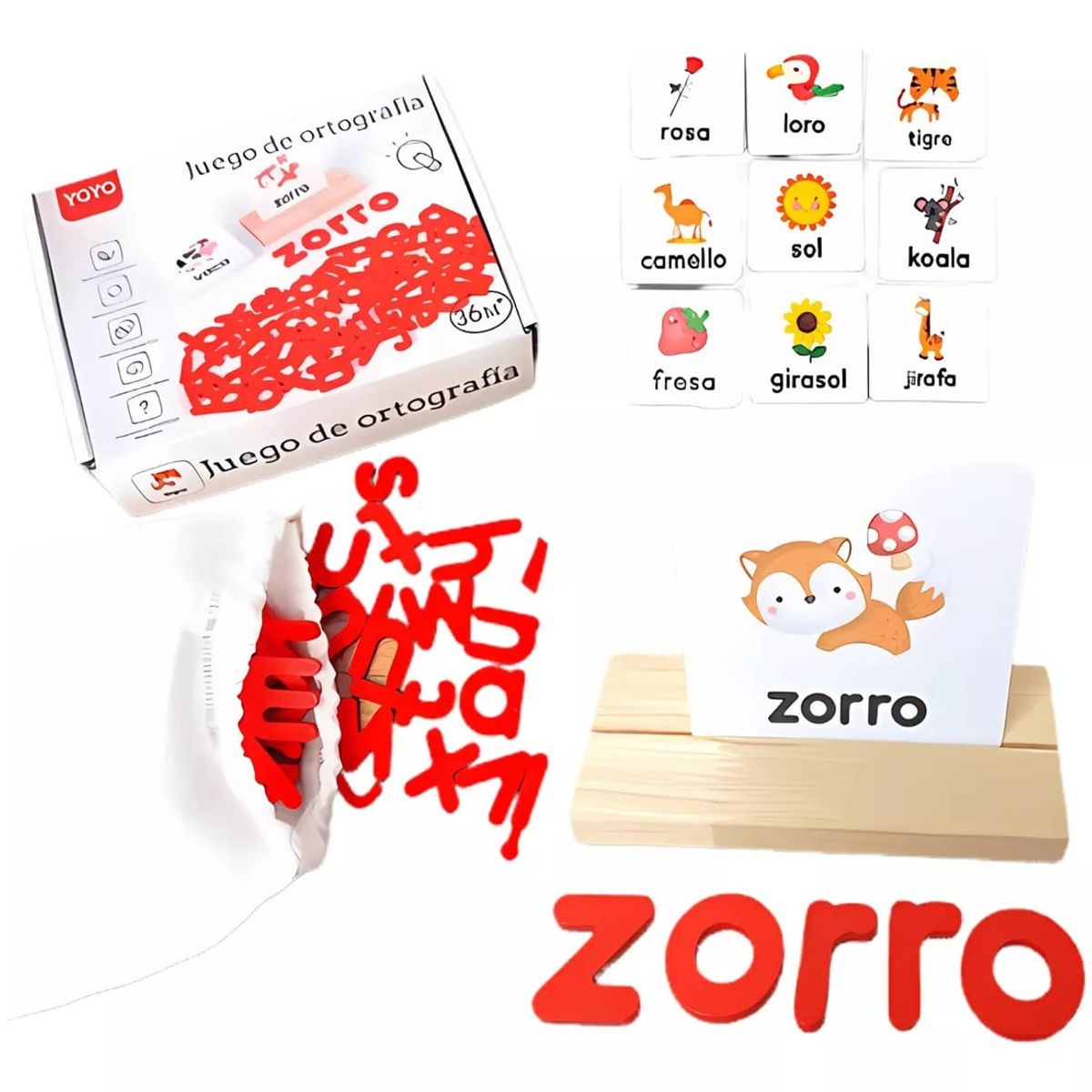 GENERICO - Juego didactico infantil de ortografía
