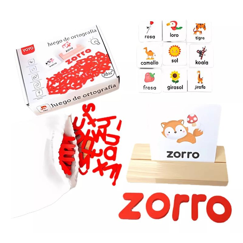 GENERICO - Juego didactico infantil de ortografía