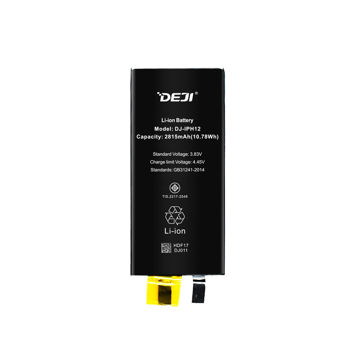 GENERICO - Bateria para Iphone 12 Sin Flex DEJI IC Original 2815mAh