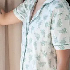 SIMPLY B - Pijama corto piñas mujer
