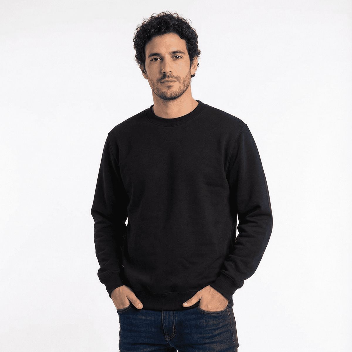 T-WORLD - Polerón Unisex Algodón Afranelado Básico Antipilling