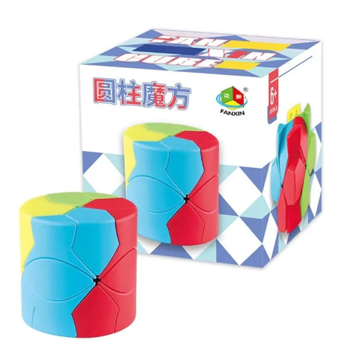 FANXIN - Cubo Barrel Fanxin 3x3 Desafío cilíndrico