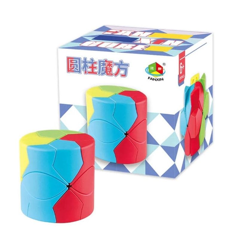 FANXIN - Cubo Barrel Fanxin 3x3 Desafío cilíndrico