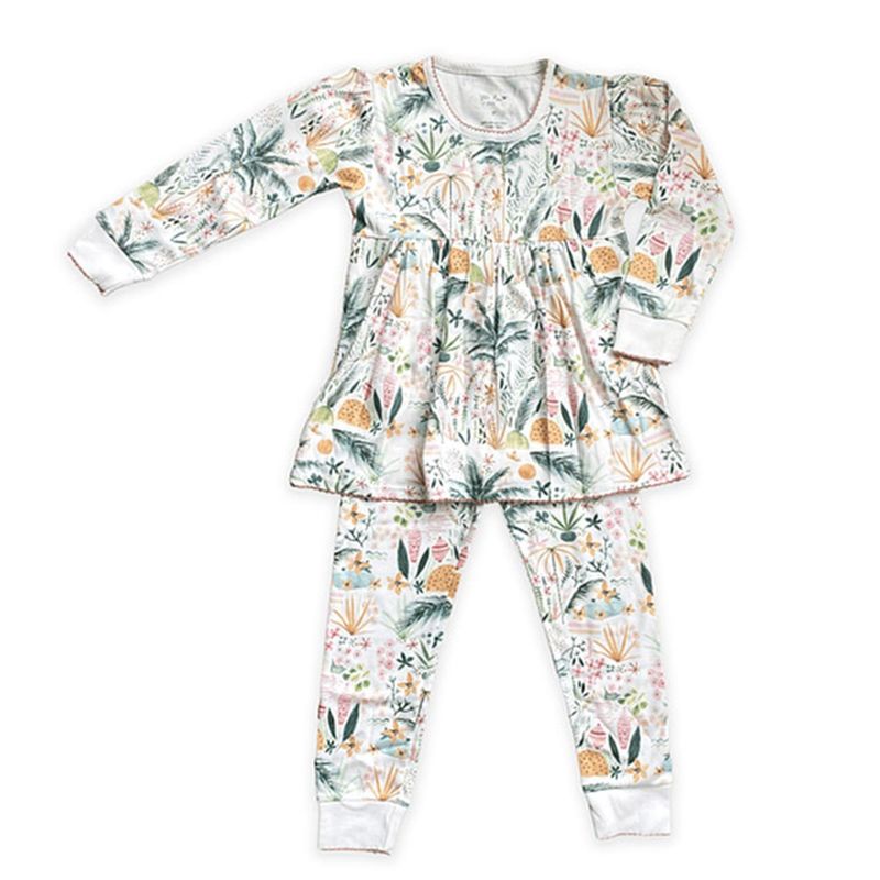 LITTLE BEE - Pijama largo niña TROPICAL