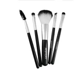 PFIFFERY - Set de 5 brochas de maquillaje para llevar en cartera