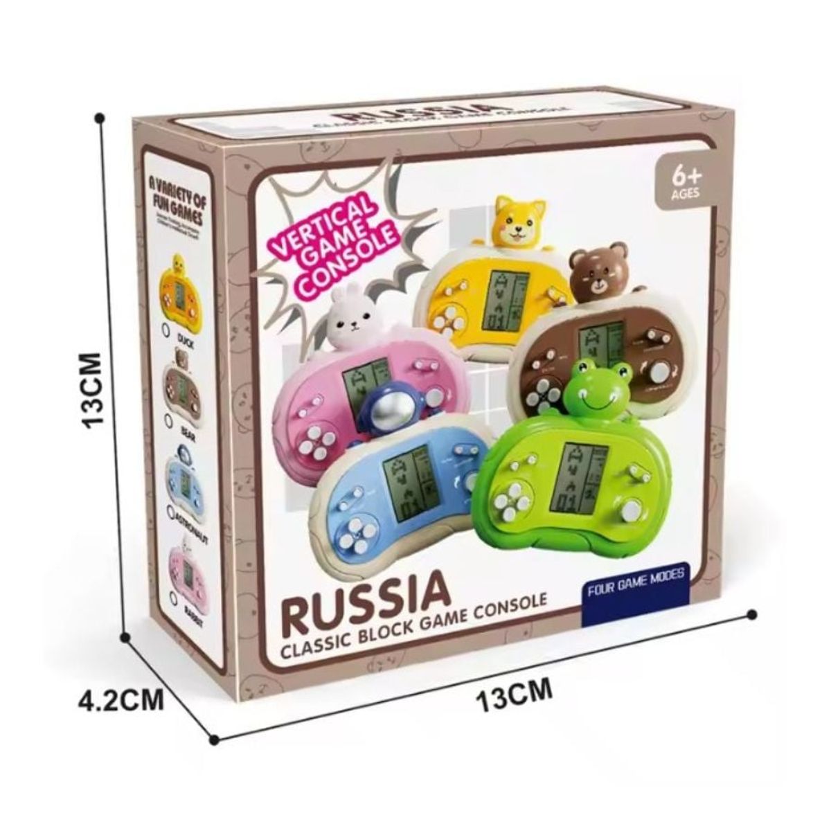 GENERICO - Consola Tetris Russia Colores Juego Infantil Videojuego