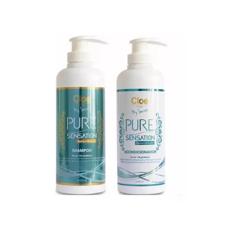 CLOE - Pack Cloe PURE SENSATION CLEAR shampoo y acondicionador 1000ml