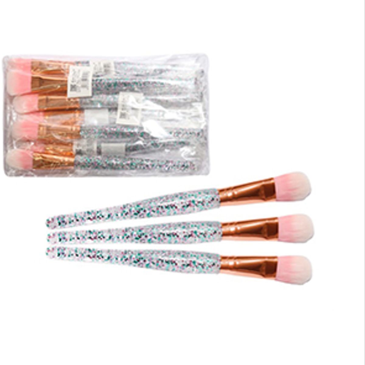 GENERICO - Brocha de maquillaje para aplicacion de cosmeticos en crema