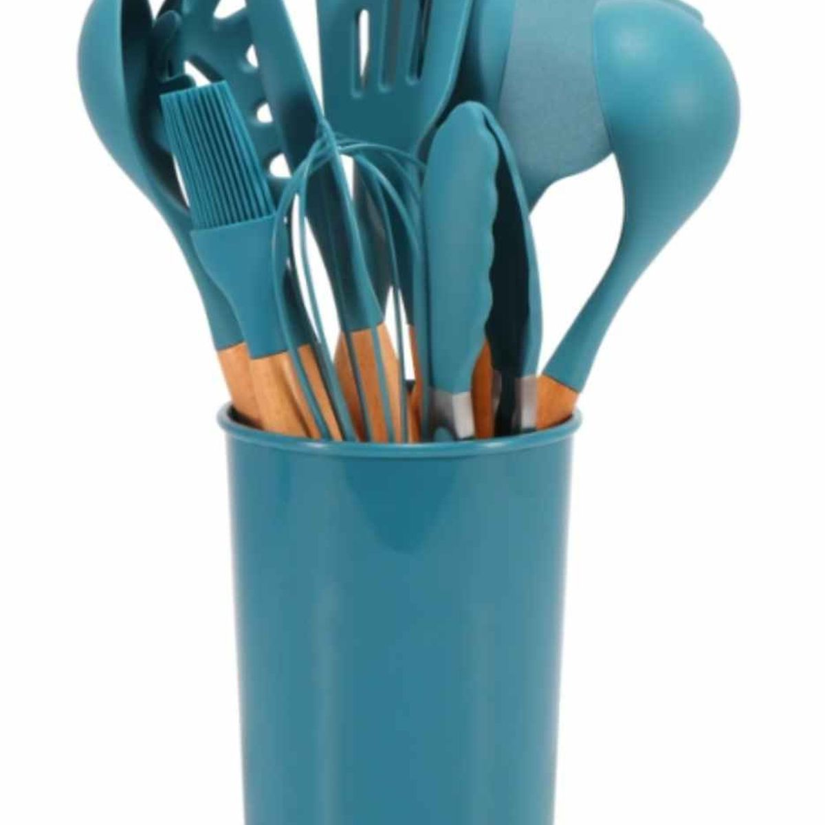 OEM - SET DE 12 PIEZAS UTENSILIOS DE COCINA DE SILICON