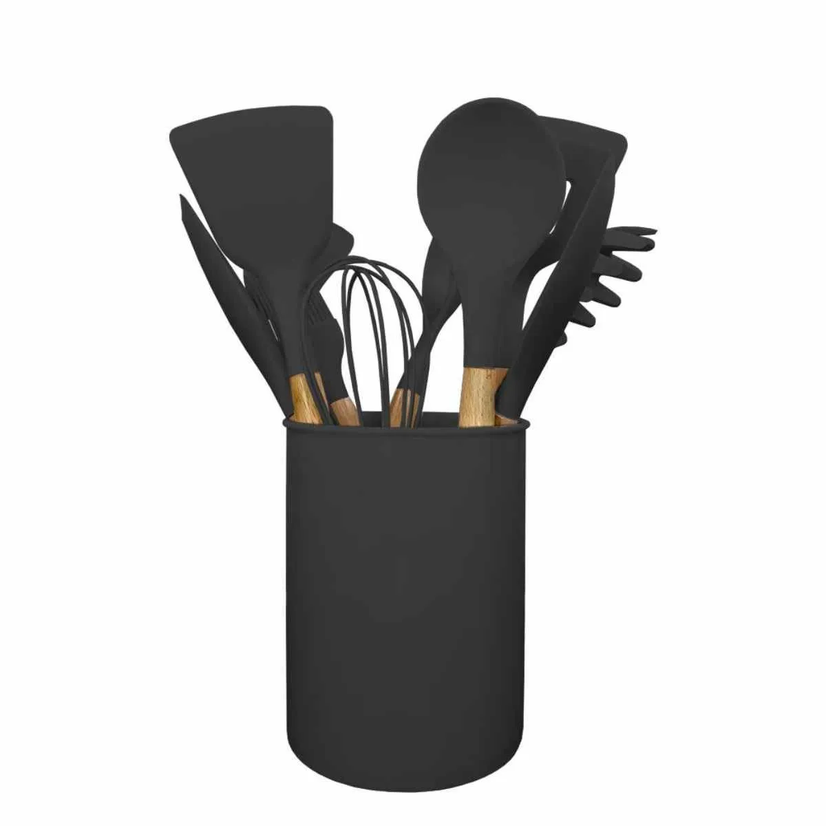 OEM - SET DE 12 PIEZAS UTENSILIOS DE COCINA DE SILICON