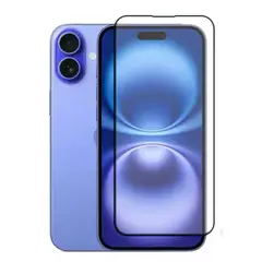 GENERICO - Lamina Mica Vidrio Templado Completa Para iPhone 16