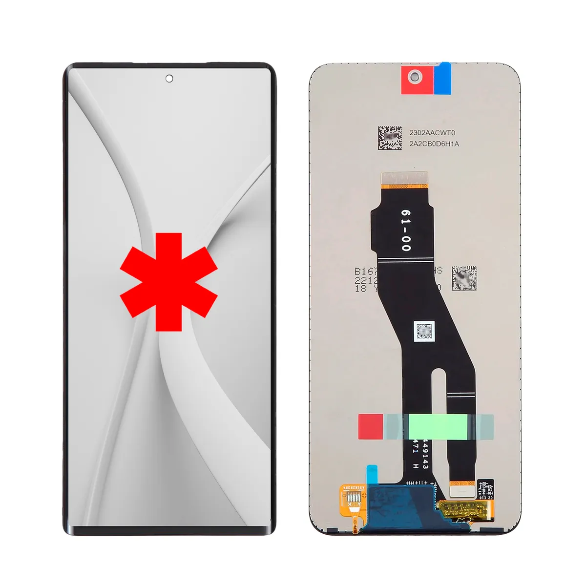 GENERICO - Pantalla Compatible con Huawei Honor X8A