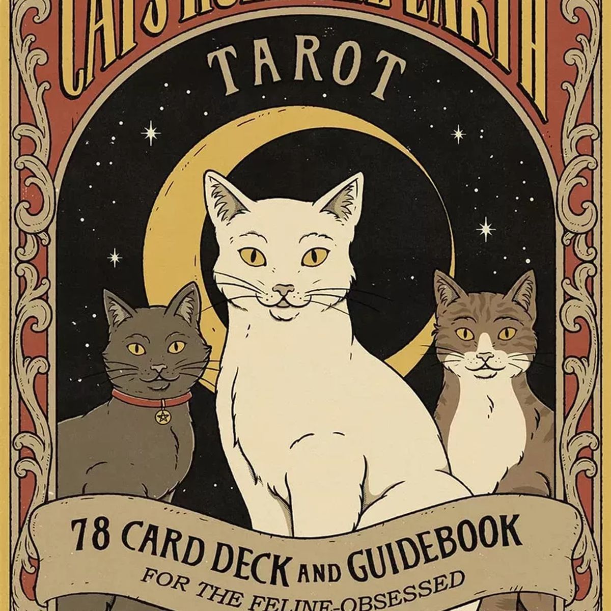 GENERICO - Mazo De Tarot Gatos Cats Rule The Earth 78 Cartas