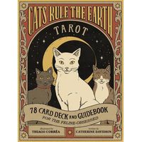 Mazo De Tarot Gatos Cats Rule The Earth 78 Cartas de tarot