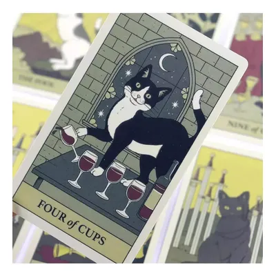 Imagen 2 del producto Mazo De Tarot Gatos Cats Rule The Earth 78 Cartas de tarot