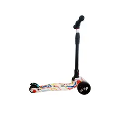 GENERICO - Scooter Led Diseño De 4 Ruedas Aluminio - SC
