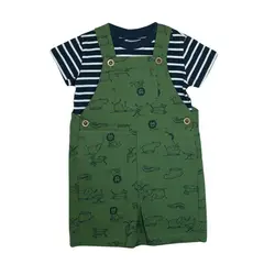 PUMUCKI - Jardinera Verde con Polera