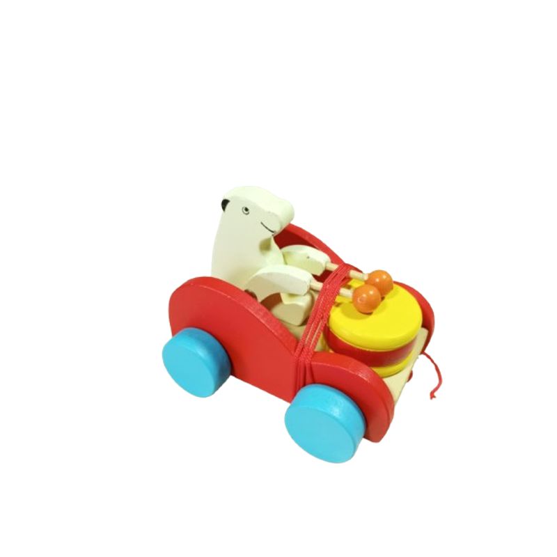 GENERICO - Juguete mini didactico 13cm de madera