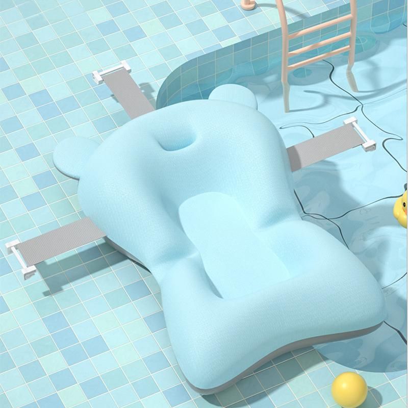 GENERICO - Hamaca Malla Para Bañera Tina De Bebe Tipo Asiento Azul