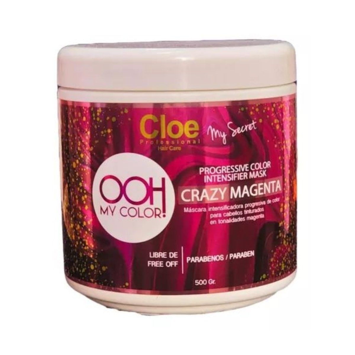 CLOE - Mascara Intensificadora Cloe Crazy Magenta 500g.-