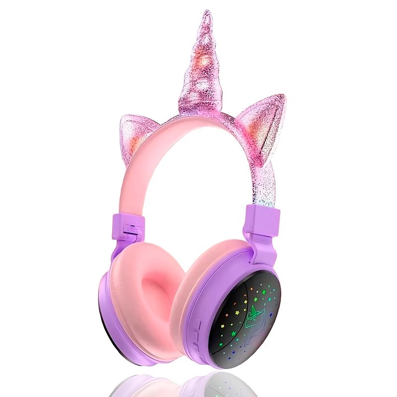 GENERICO - Audifonos Inalámbricos Bluetooth Unicornio Para Niños
