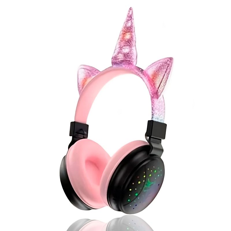 GENERICO - Audifonos Inalámbricos Bluetooth Unicornio Para Niños