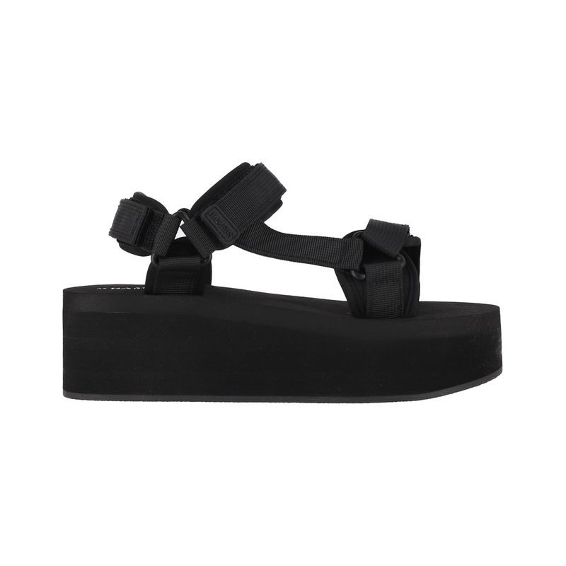 BAMERS - Sandalias Plataforma Mujer Bamers Dessert Negro