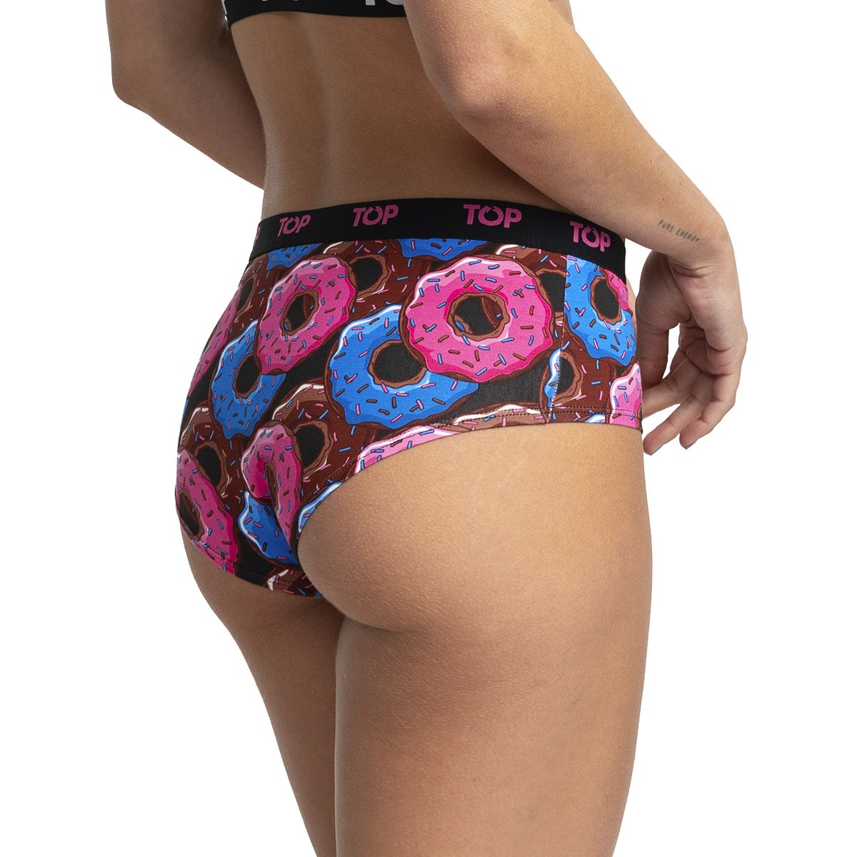 TOP - Calzón Pantaletas Algodón Con Elástico Pack 3 Icónicos C2 TOP