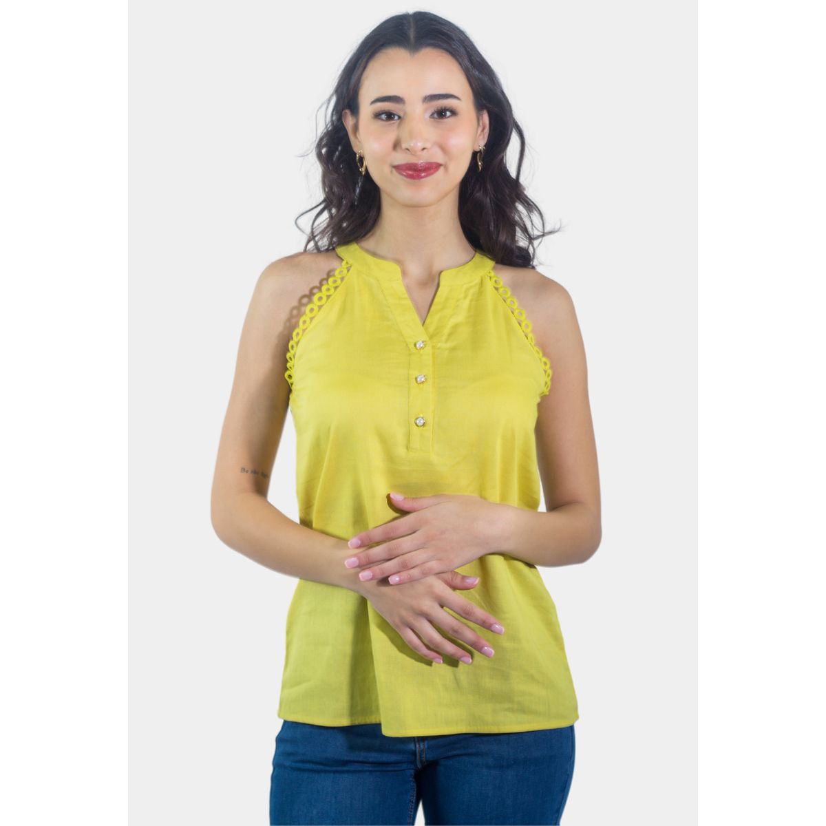 TENTATION - Bluson SM Broderie Amarrillo Tentation