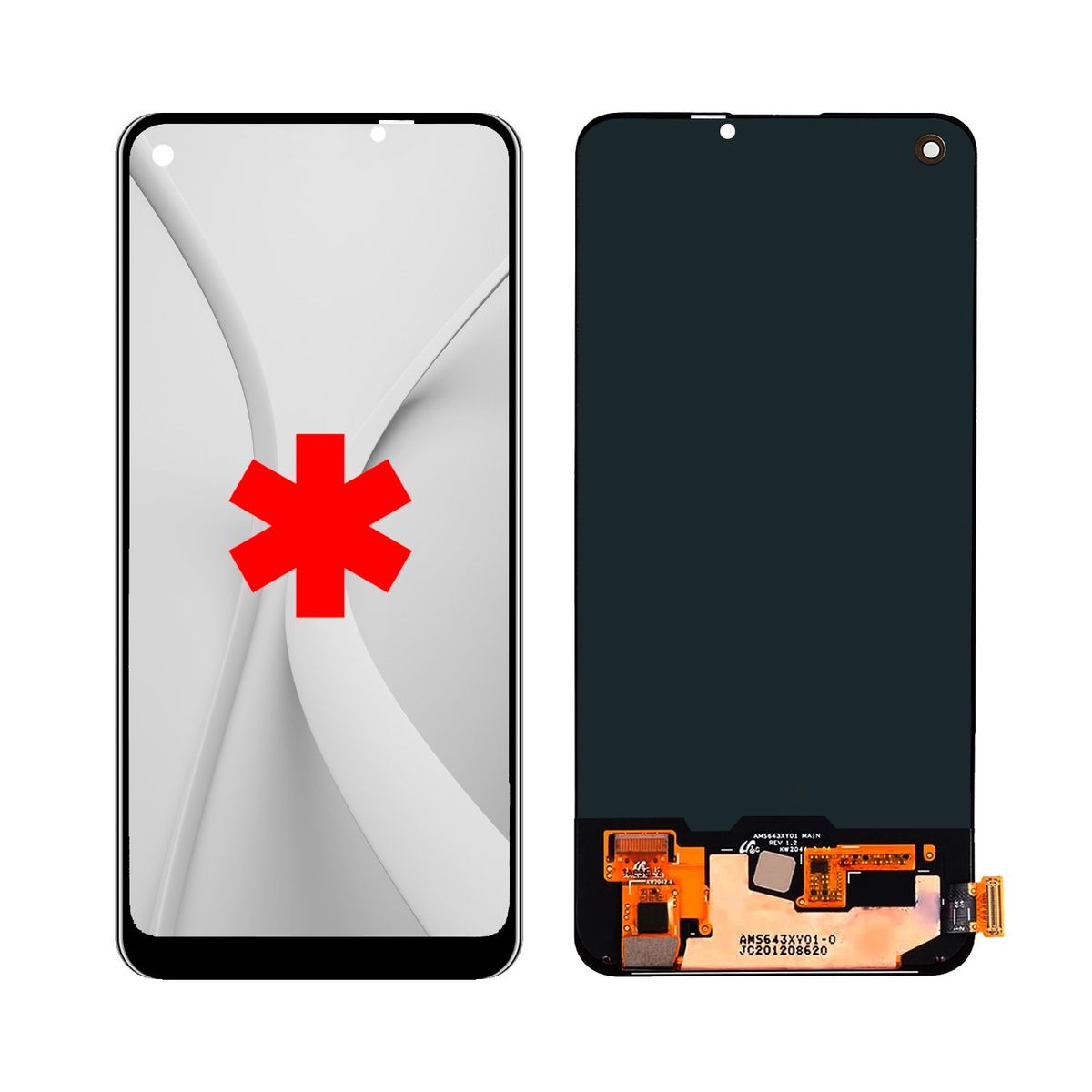 GENERICO - Pantalla Compatible con Oppo Reno 6 Lite