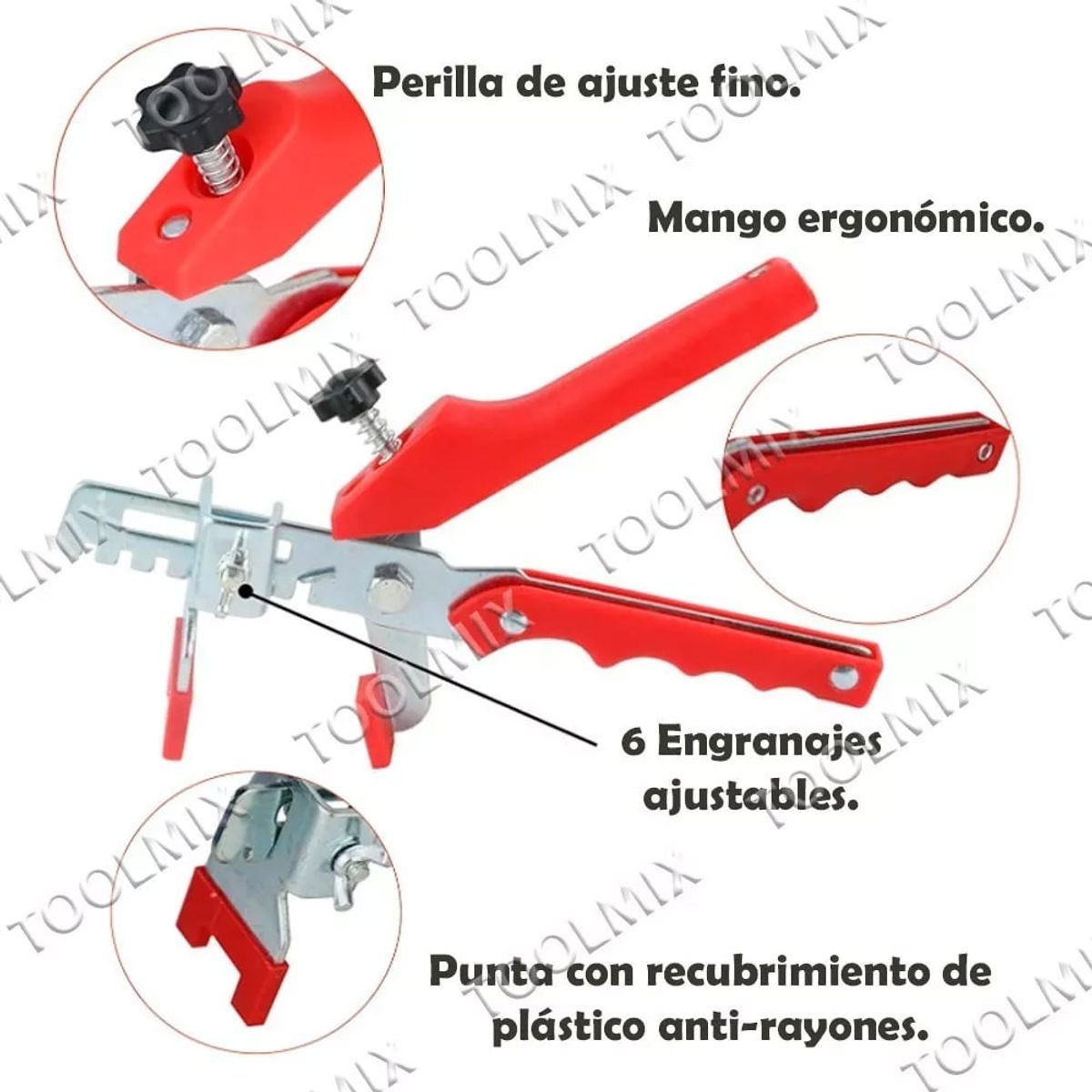 KAMASA - Alicate Para Cuñas Niveladoras De Porcelanato Y Ceramica