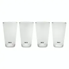 WAYU - SET 4 VASOS VIDRIO