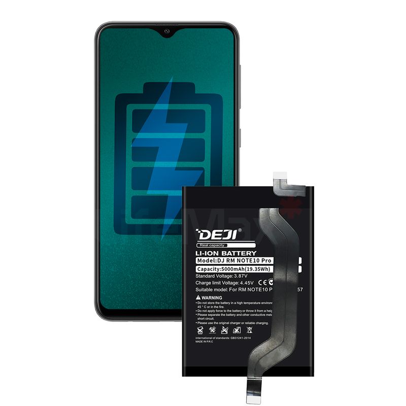 GENERICO - Bateria Compatible con Redmi Note 10 Pro DEJI Capacidad 5000mAh