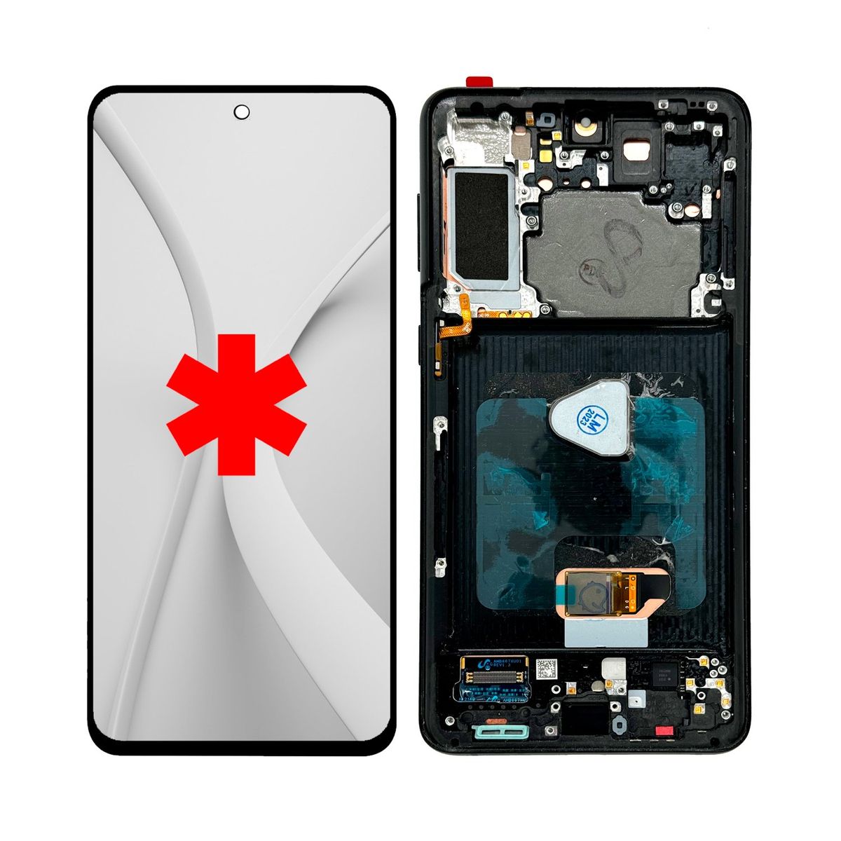 GENERICO - Pantalla Compatible con Samsung S21 Plus