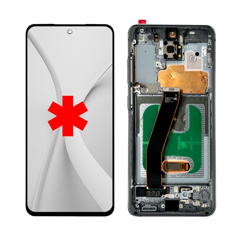 GENERICO - Pantalla Compatible con Samsung Galaxy S20