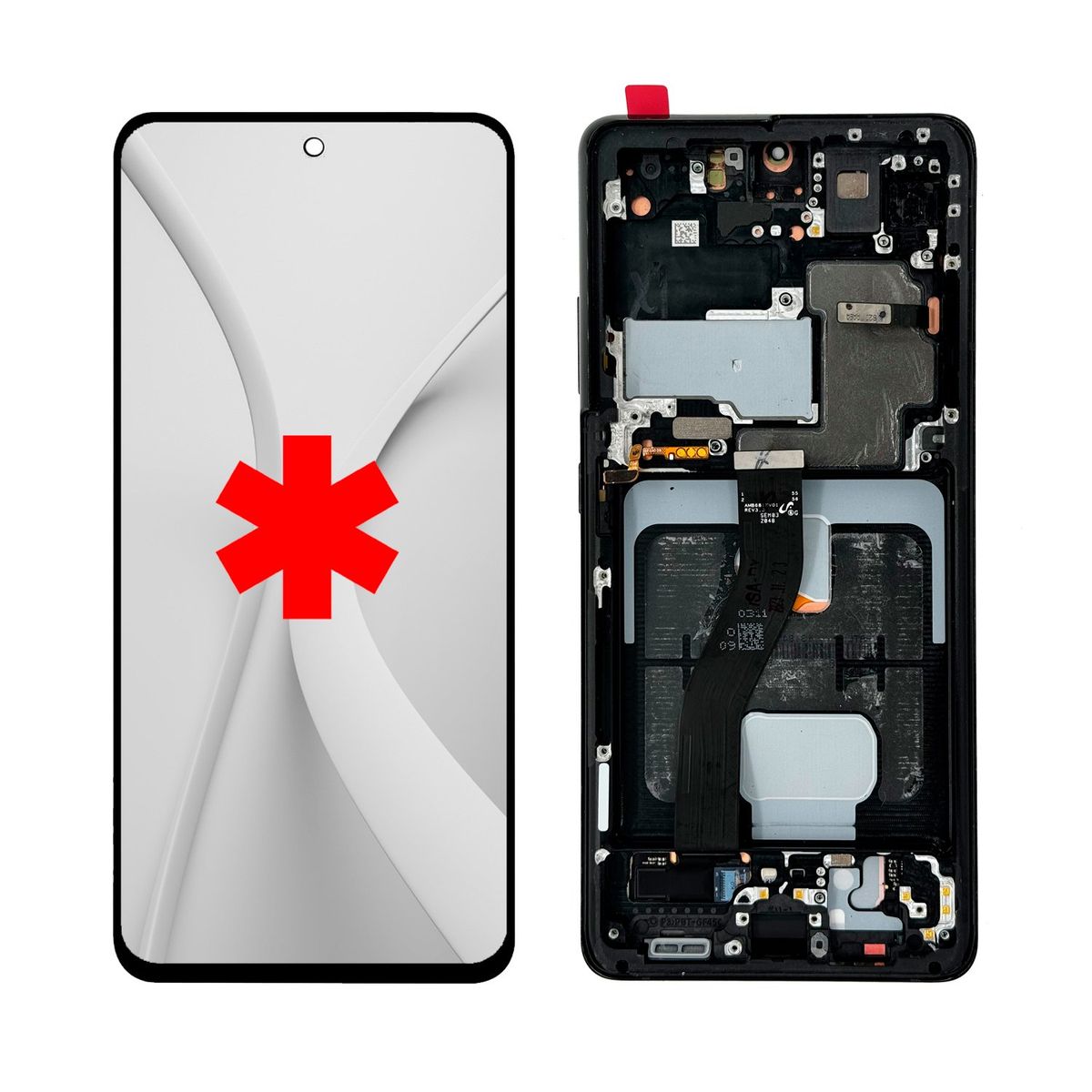 GENERICO - Pantalla Compatible con Samsung S21 Ultra