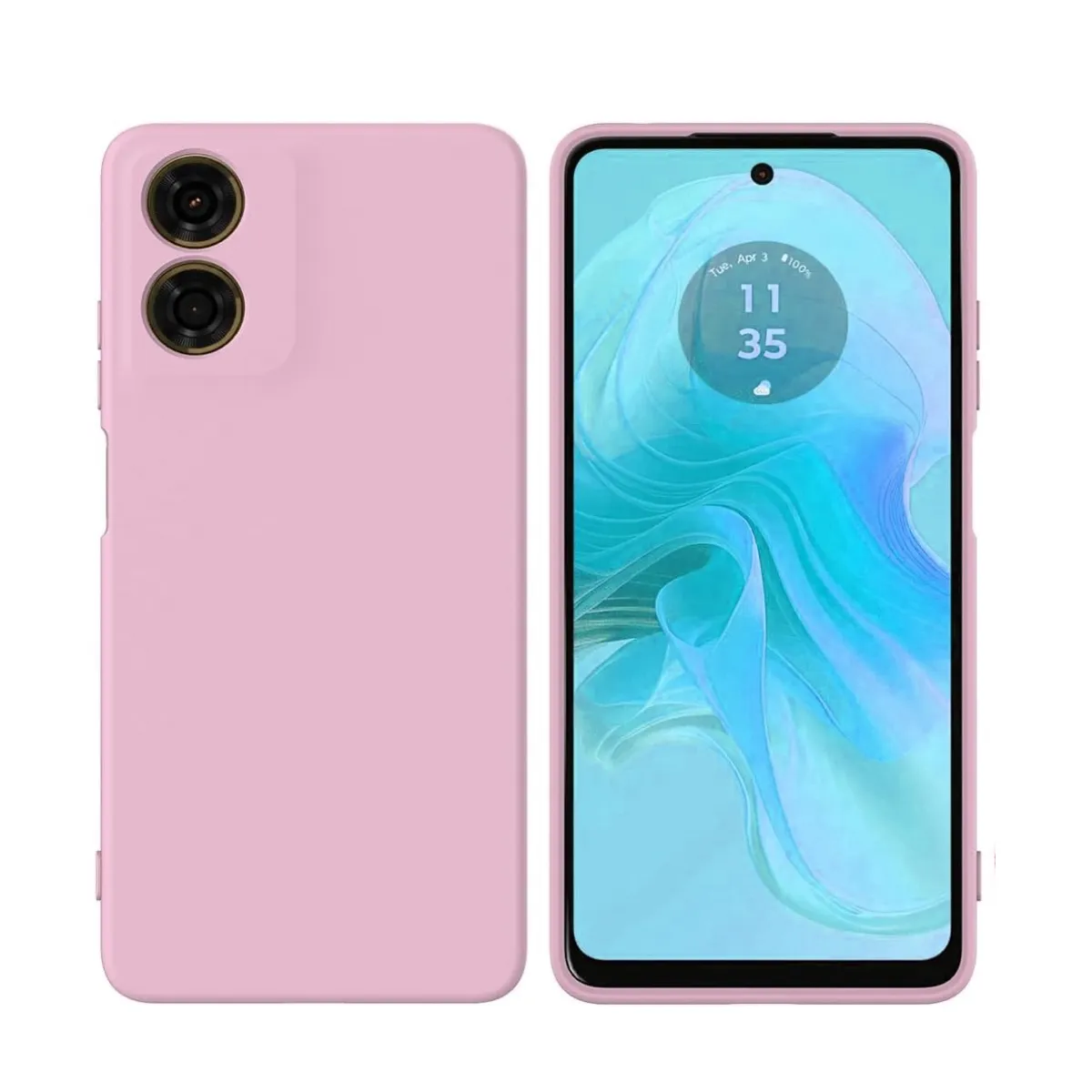 JOIGO - Carcasa Goma Para Motorola G04 / G04S Rosado