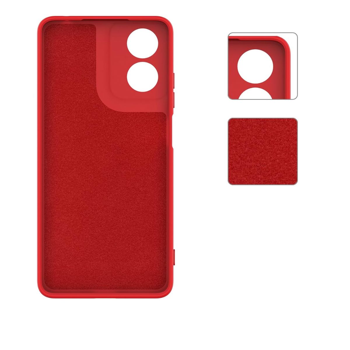 JOIGO - Carcasa Goma Para Motorola G04 / G04S Turquesa.