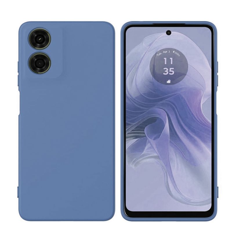 JOIGO - Carcasa Goma Para Motorola G04 / G04S Azul