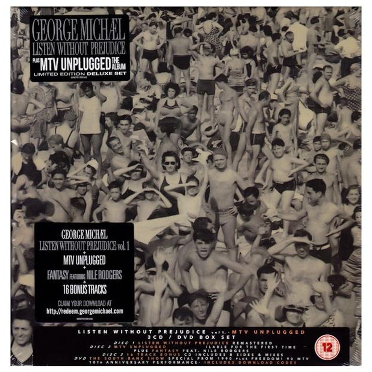 HITWAY MUSIC - GEORGE MICHAEL-LISTENWITHOUTPREJUDICEMTVUNPLUGLED EDITION-CD