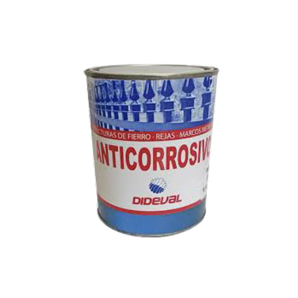 DIDEVAL - Anticorrosivo 1 Galon Rojo Dideval