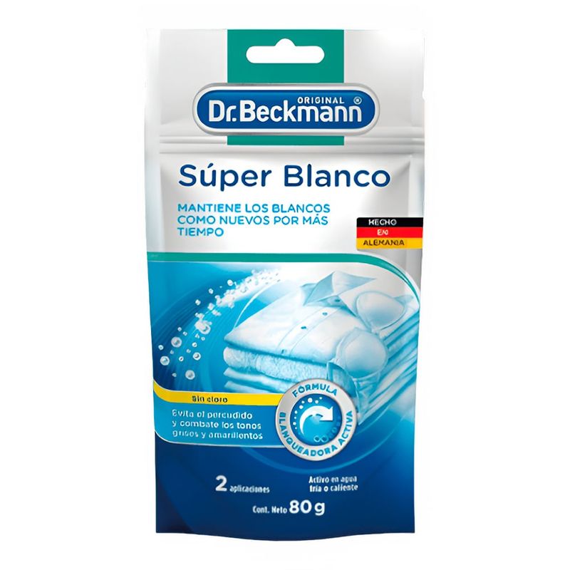 DR BECKMANN - Súper Blanco Blanqueador Quitamanchas - Dr Beckmann