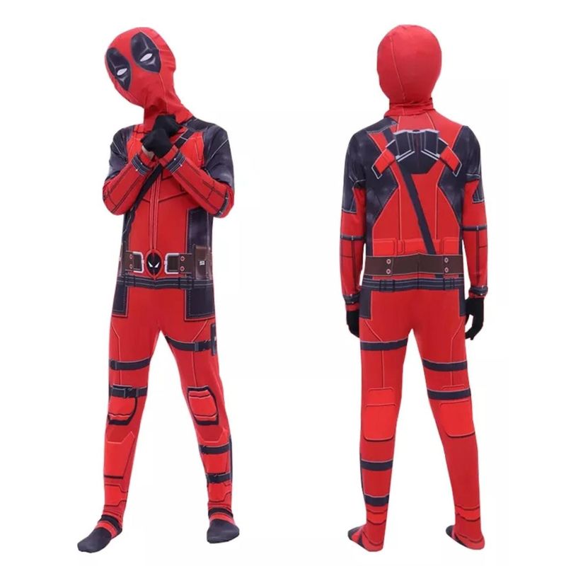 GENERICO - Disfraz Deadpool para niño talla 4