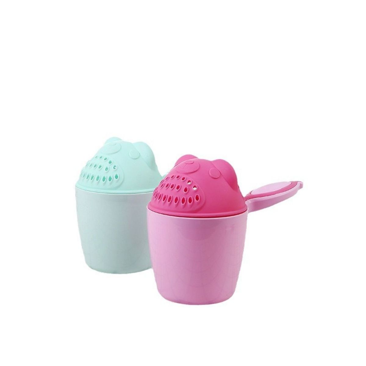 BABYLUNA - Juego de Regadera para el Baño Bebé y Niños Oso Rosa