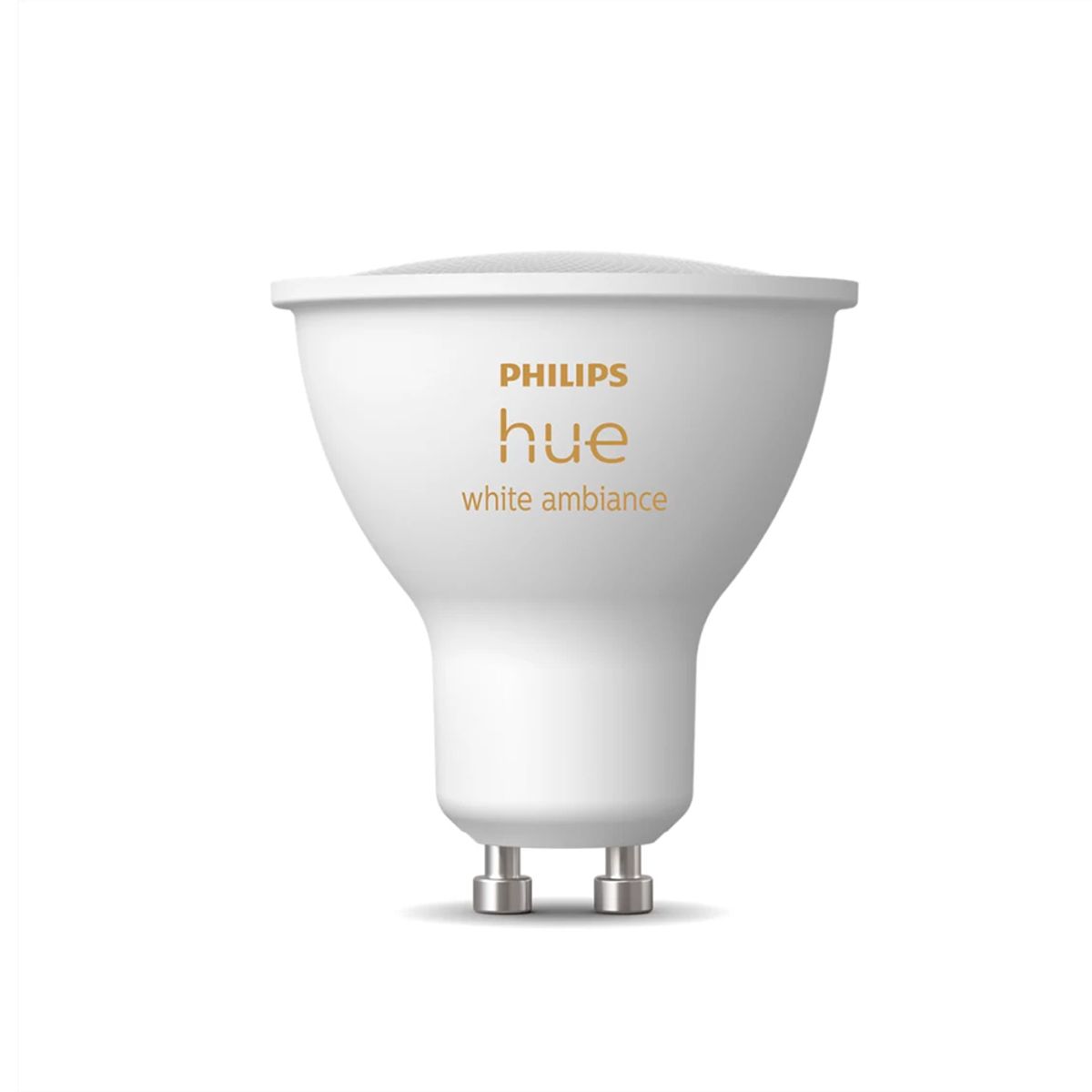 PHILIPS HUE - Ampolleta Led Inteligente GU10 400lm White Warm Philips Hue